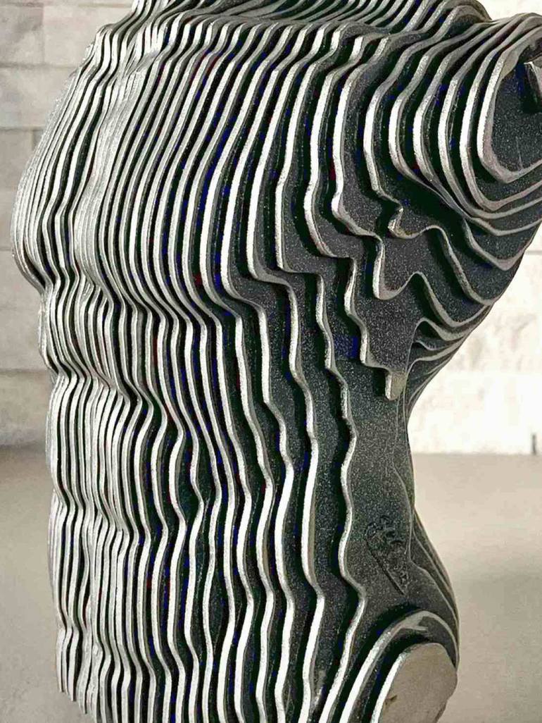 Original Figurative Nude Sculpture by Castrovinci Filippo Pietro