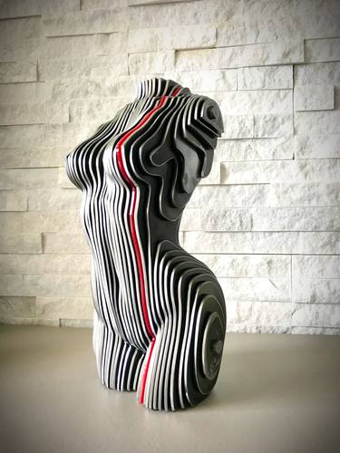 Original Women Sculpture by Castrovinci Filippo Pietro