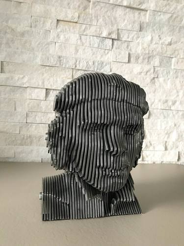 Original People Sculpture by Castrovinci Filippo Pietro