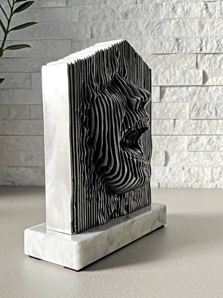 Original Figurative Fantasy Sculpture by Castrovinci Filippo Pietro