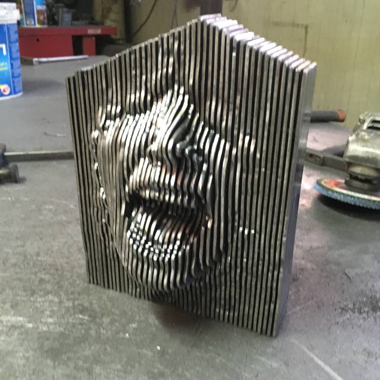 Original Figurative Fantasy Sculpture by Castrovinci Filippo Pietro