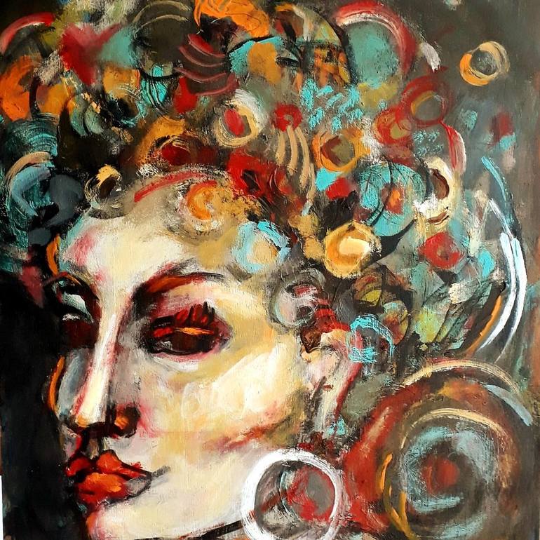 WOMAN 2 Painting by Ana Leon | Saatchi Art