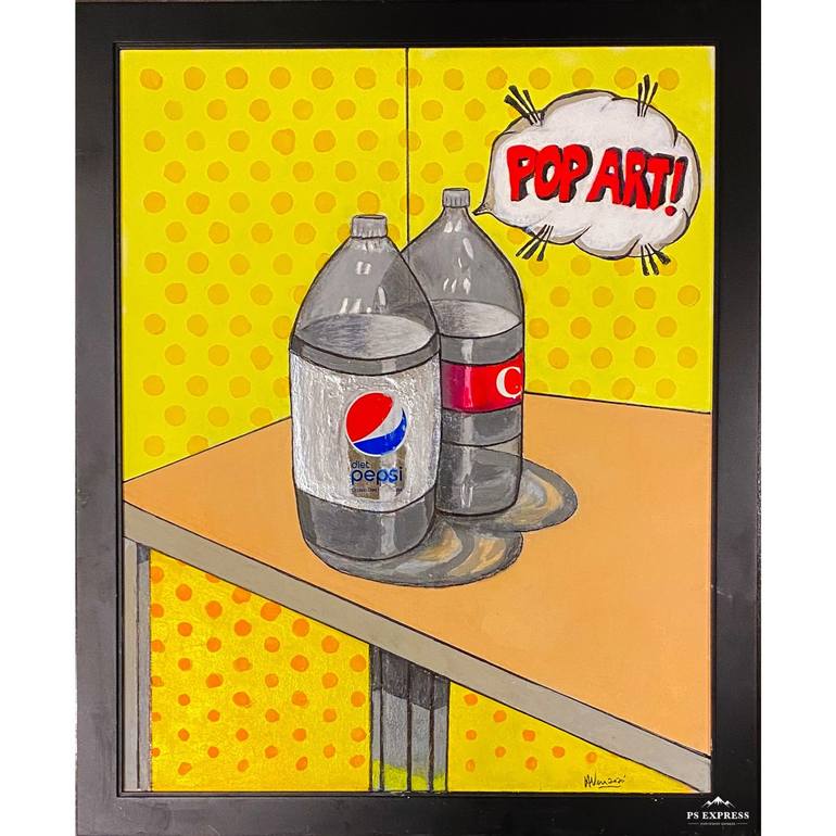 Pop Art Water Bottle