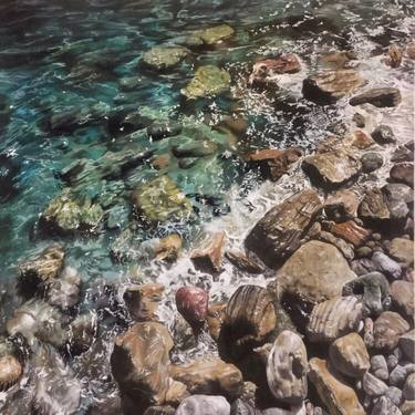 Original Photorealism Water Painting by Julian Hyzler