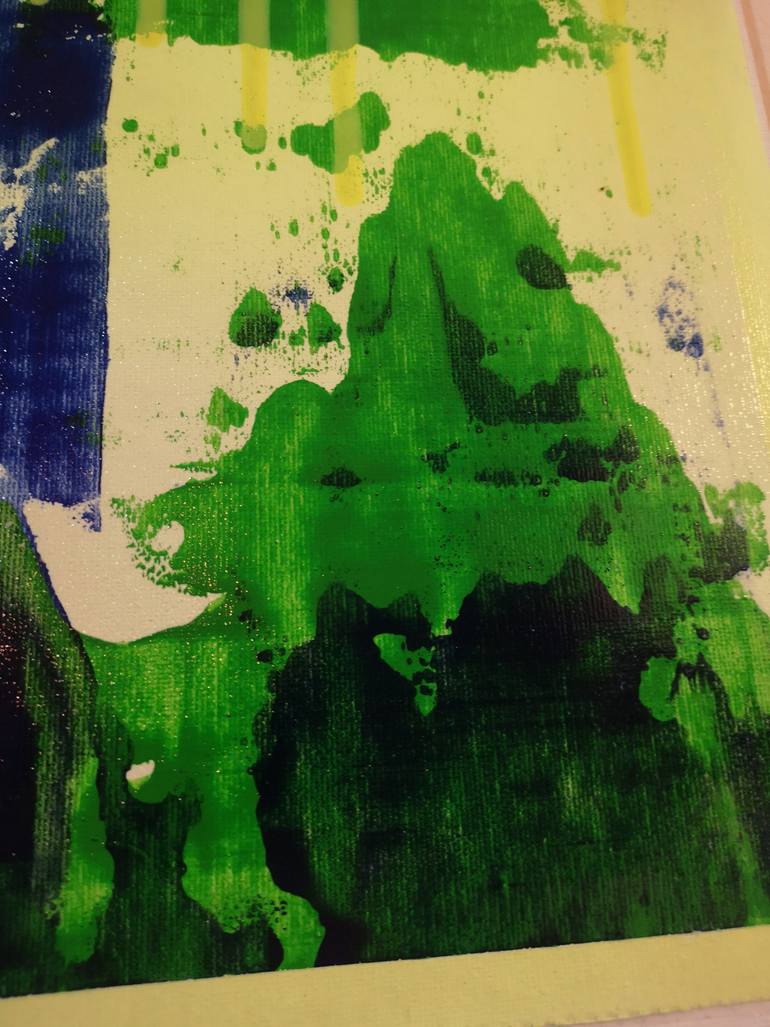 Original Minimalism Abstract Painting by Otto Osirian