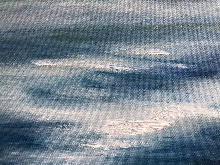Original Impressionism Nature Painting by Tramy Pham