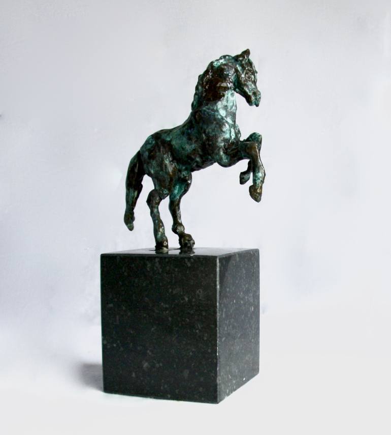 Print of Horse Sculpture by Helle Rask Crawford
