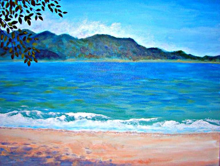 Seascape by Nathan Beekman Painting by Parkwood High Saatchi Art