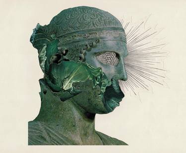 Print of Classical mythology Collage by Gordon Dawson
