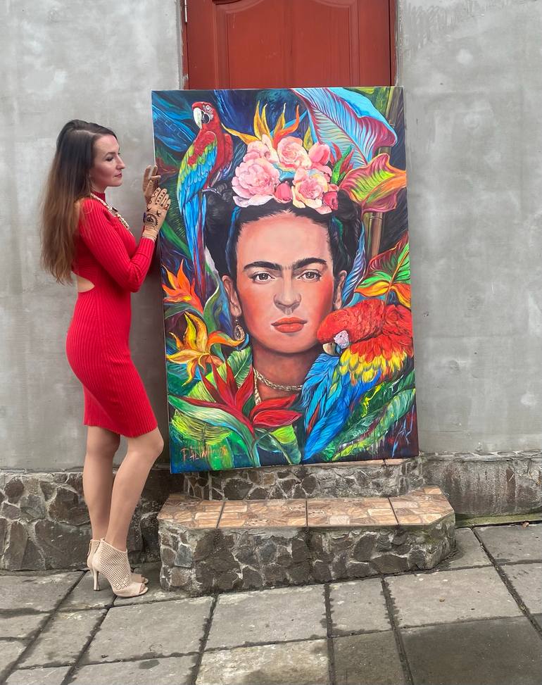 Original Art Deco People Painting by Alina Dalinina