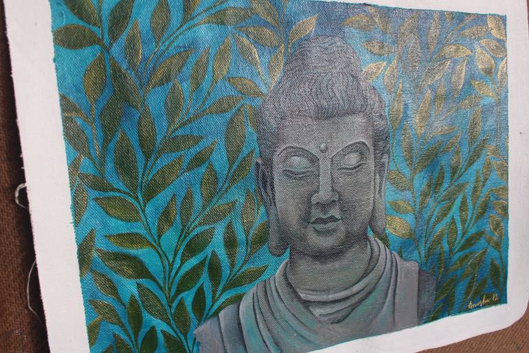 Original Abstract Religion Painting by Anusha Durgadas