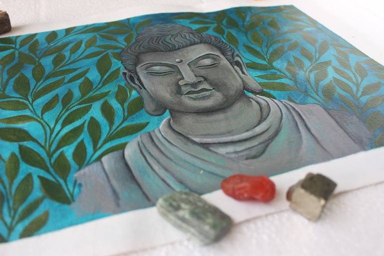 Original Abstract Religion Painting by Anusha Durgadas