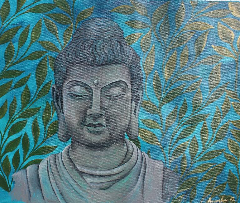 Original Abstract Religion Painting by Anusha Durgadas