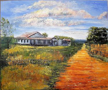Print of Impressionism Rural life Paintings by Carmen Iglesias