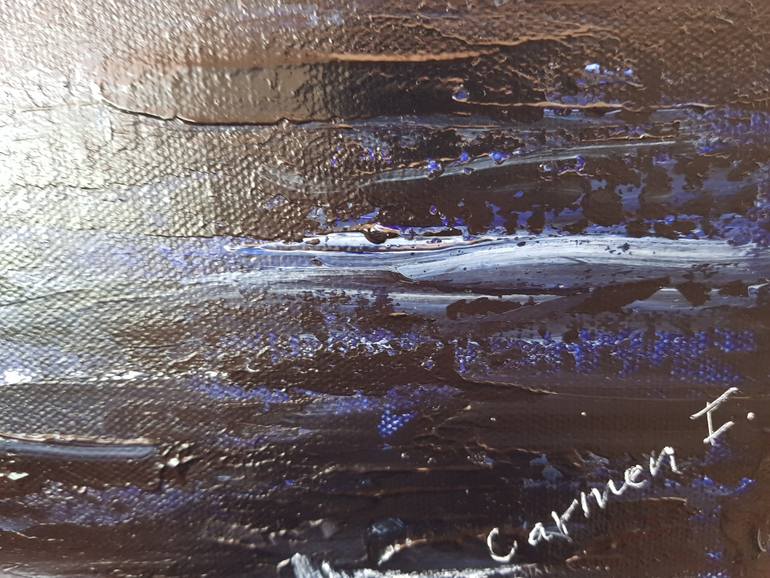 Original Impressionism Cities Painting by Carmen Iglesias
