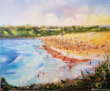 Print of Seascape Paintings by Carmen Iglesias