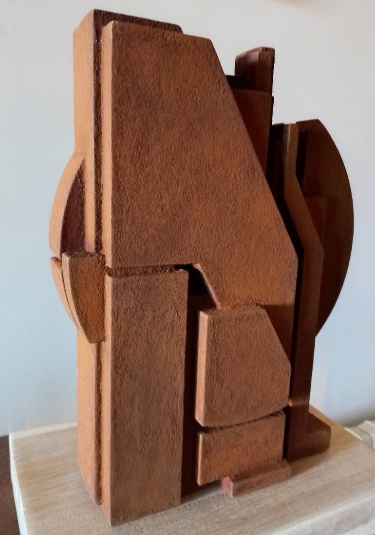 Original Abstract Geometric Sculpture by PABLO PEREZ-URRUTI DE SALA