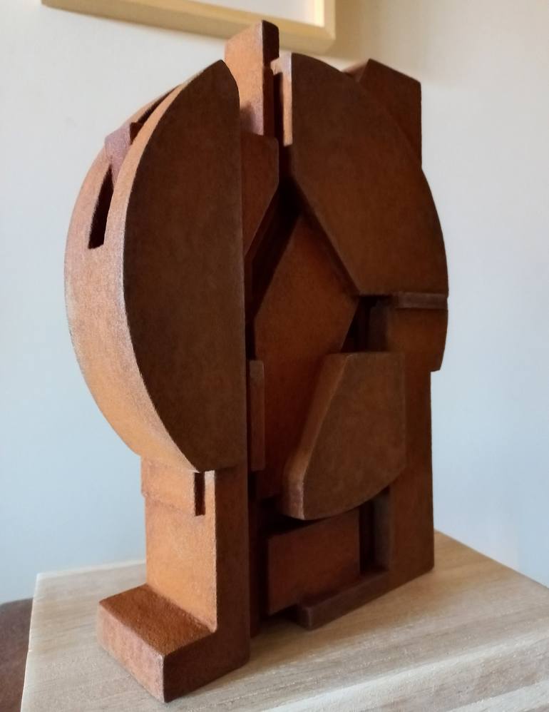 Original Abstract Geometric Sculpture by PABLO PEREZ-URRUTI DE SALA