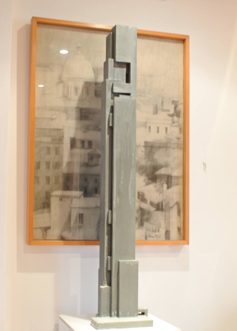Original Abstract Architecture Sculpture by PABLO PEREZ-URRUTI DE SALA