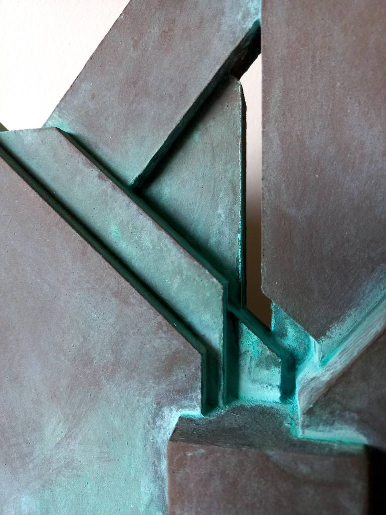 Original constructivism Abstract Sculpture by PABLO PEREZ-URRUTI DE SALA