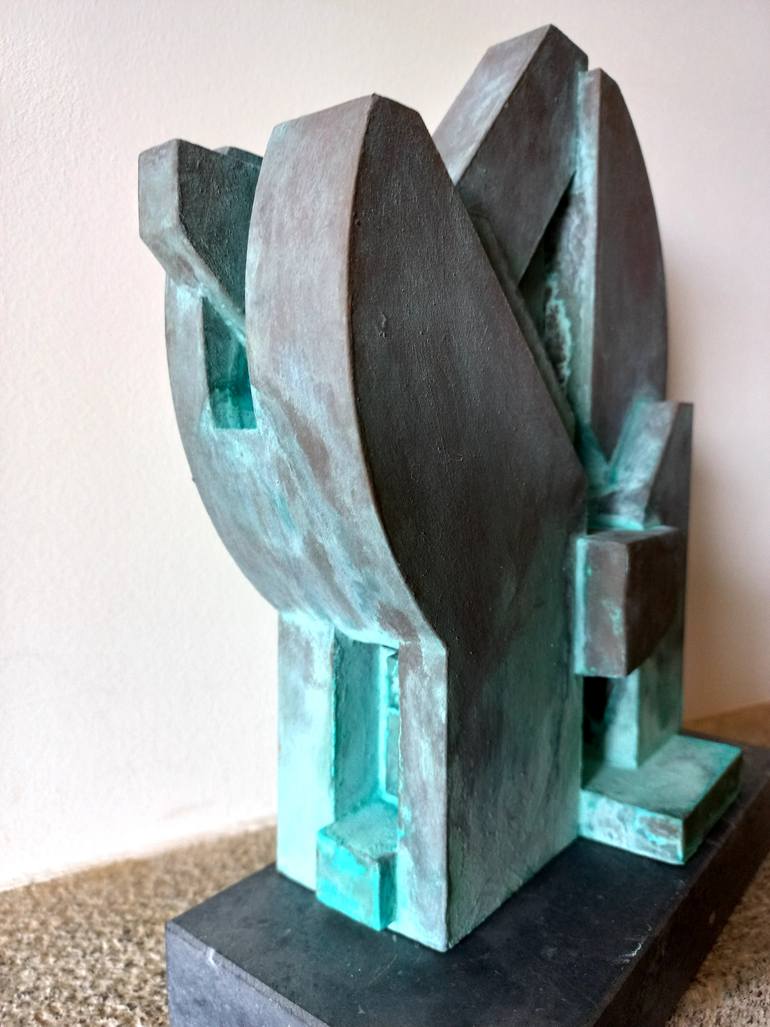 Original constructivism Abstract Sculpture by Pablo Perez-Urruti De Sala