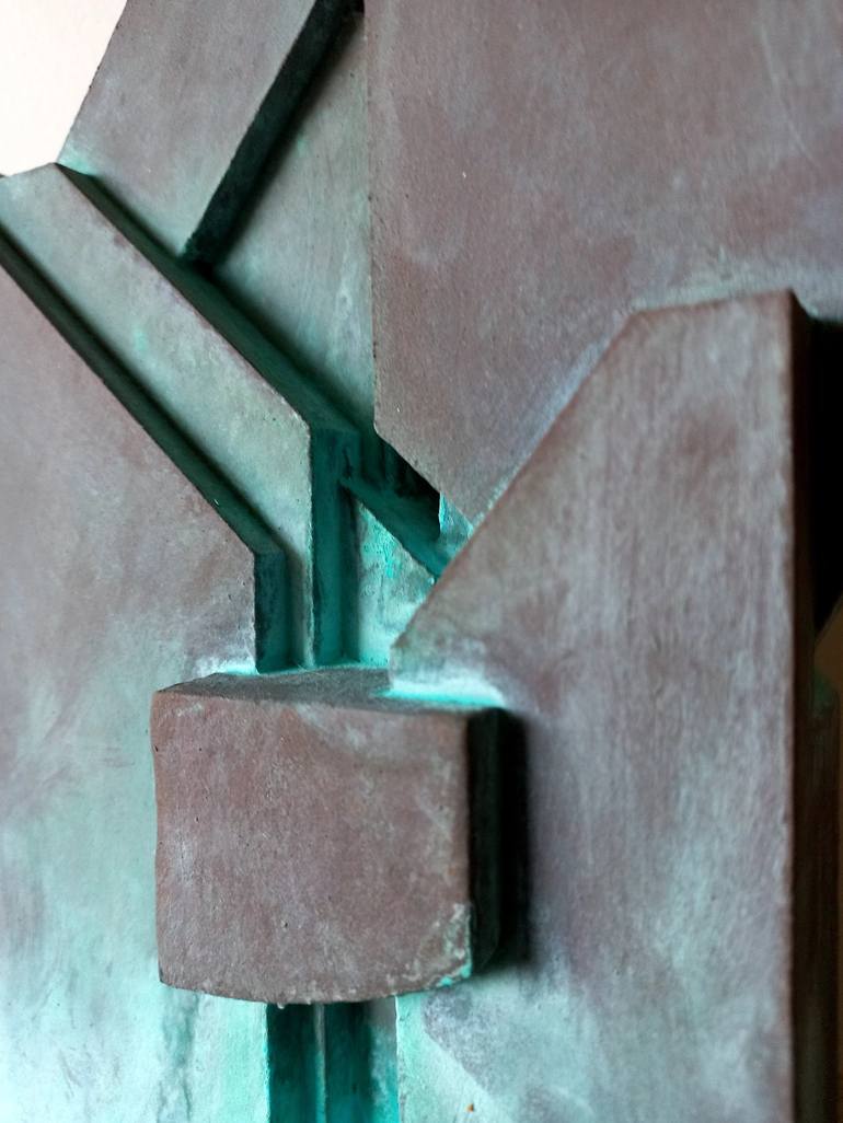 Original constructivism Abstract Sculpture by PABLO PEREZ-URRUTI DE SALA
