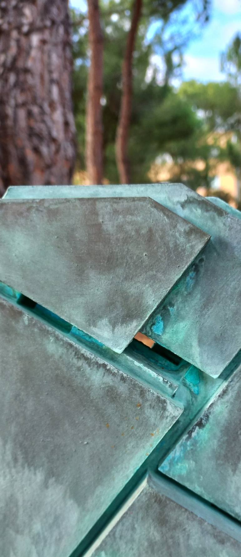 Original Geometric Abstraction Abstract Sculpture by Pablo Perez-Urruti De Sala