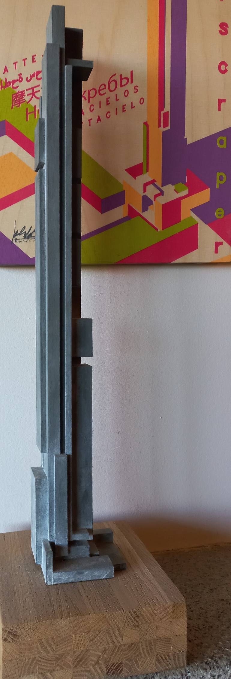 Original Futurism Abstract Sculpture by Pablo Perez-Urruti De Sala