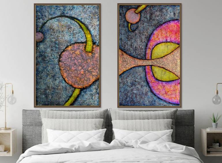 Original Abstract Painting by Anton Polushin