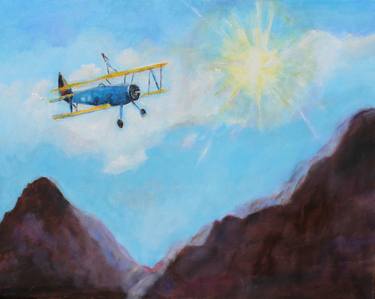 Original Aeroplane Paintings by Elizabeth Kenney