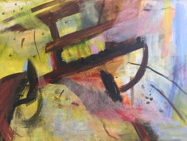 Original Abstract Expressionism Abstract Paintings by Elizabeth Kenney