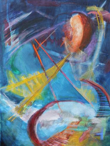 Original Abstract Paintings by Elizabeth Kenney