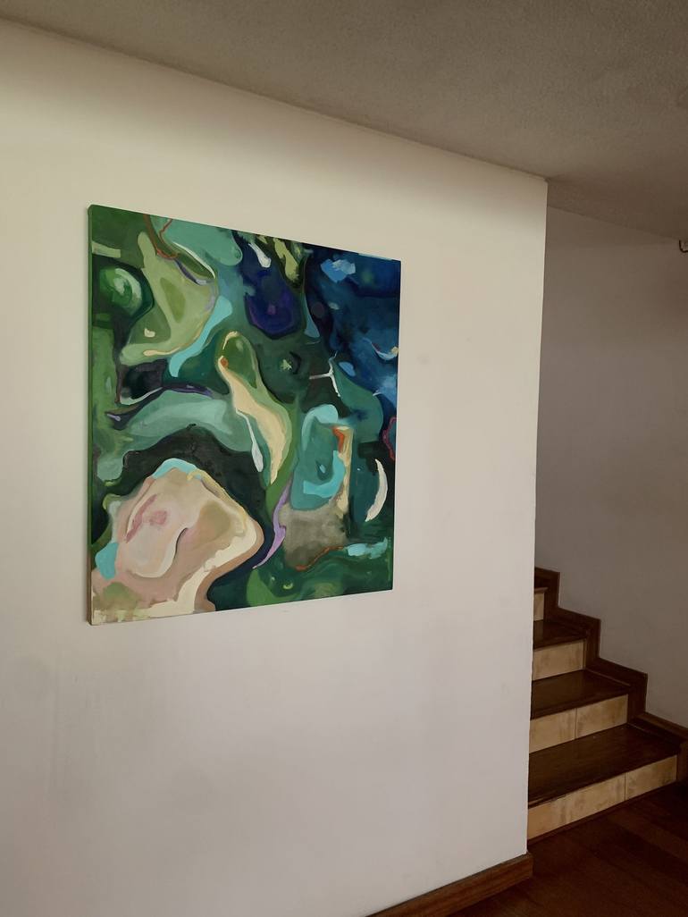 Original Abstract Painting by Ane Gomez