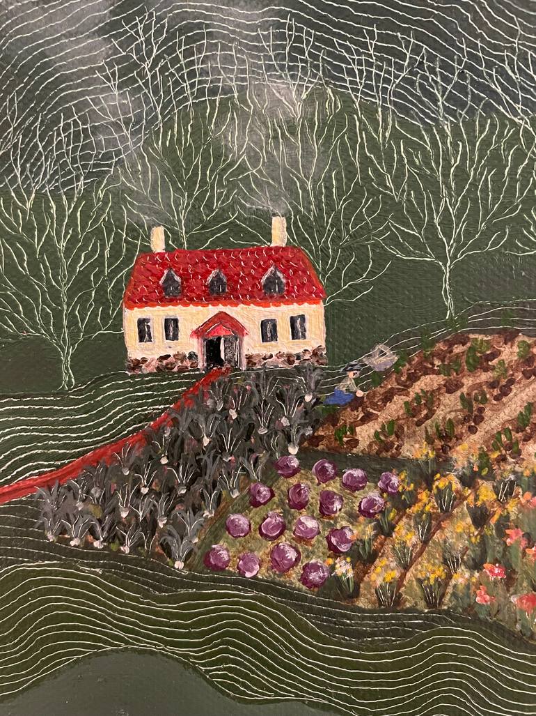 Original Figurative Landscape Painting by Sabina Puppo