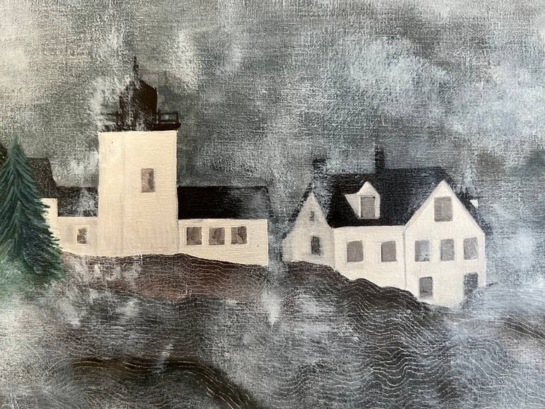 Original Folk Seascape Painting by Sabina Puppo