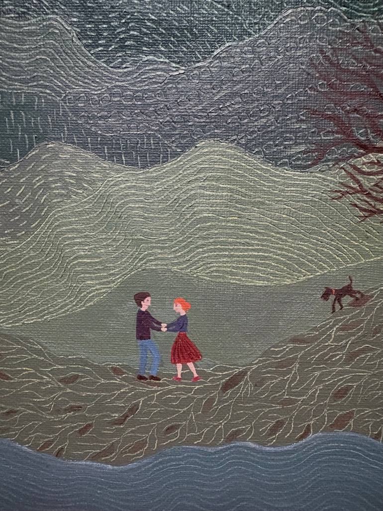Original Figurative Landscape Painting by Sabina Puppo