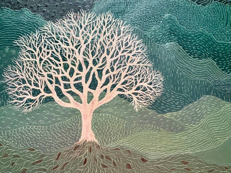 Original Figurative Landscape Painting by Sabina Puppo