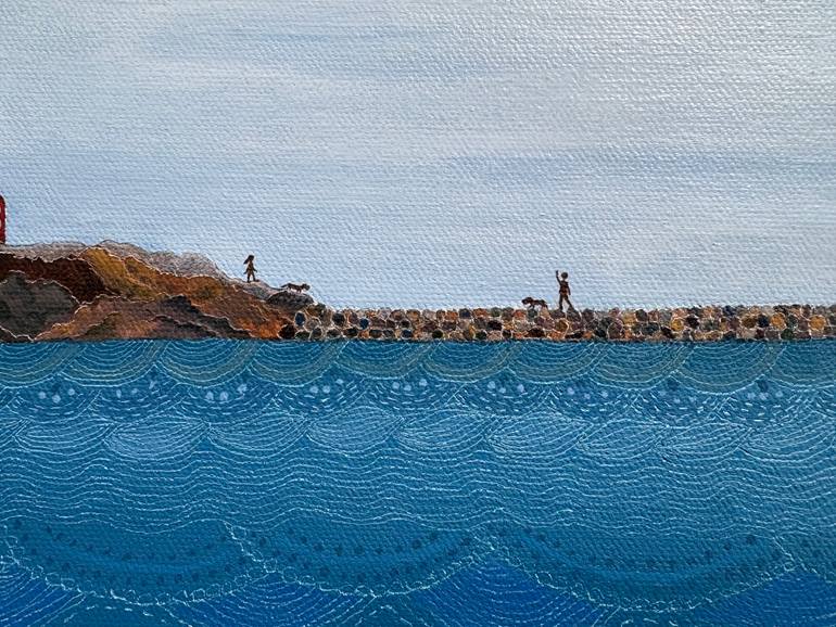 Original Figurative Landscape Painting by Sabina Puppo