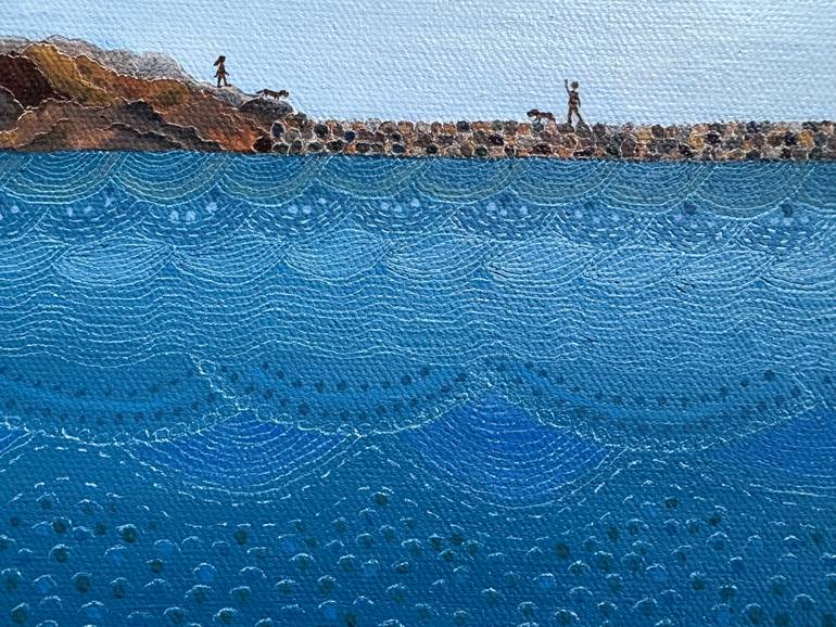 Original Figurative Landscape Painting by Sabina Puppo