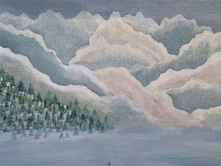 Original Figurative Landscape Painting by Sabina Puppo