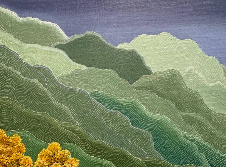 Original Contemporary Landscape Painting by Sabina Puppo