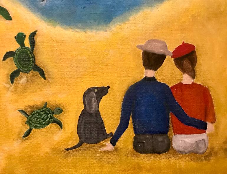 Original Contemporary Nature Painting by Sabina Puppo