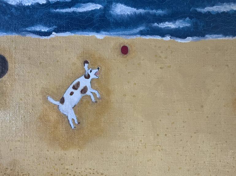Original Beach Painting by Sabina Puppo