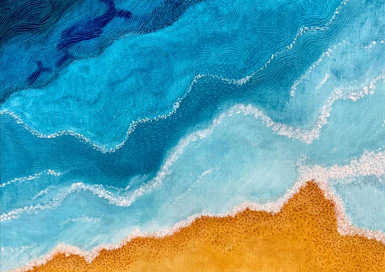 Original Other Beach Painting by Sabina Puppo