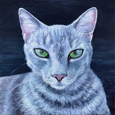 Original Photorealism Animal Painting by Madalyn Freedman