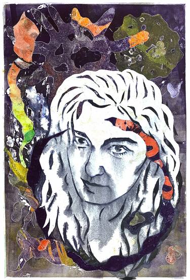 Original Portrait Printmaking by Madalyn Freedman