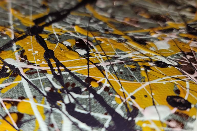 Original Abstract Expressionism Abstract Painting by Joe Deshon