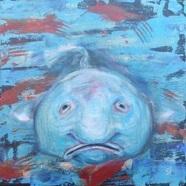 Original Conceptual Fish Paintings by Stasy Vo
