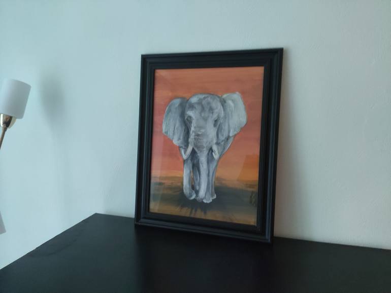 Original Contemporary Animal Painting by Stasy Vo