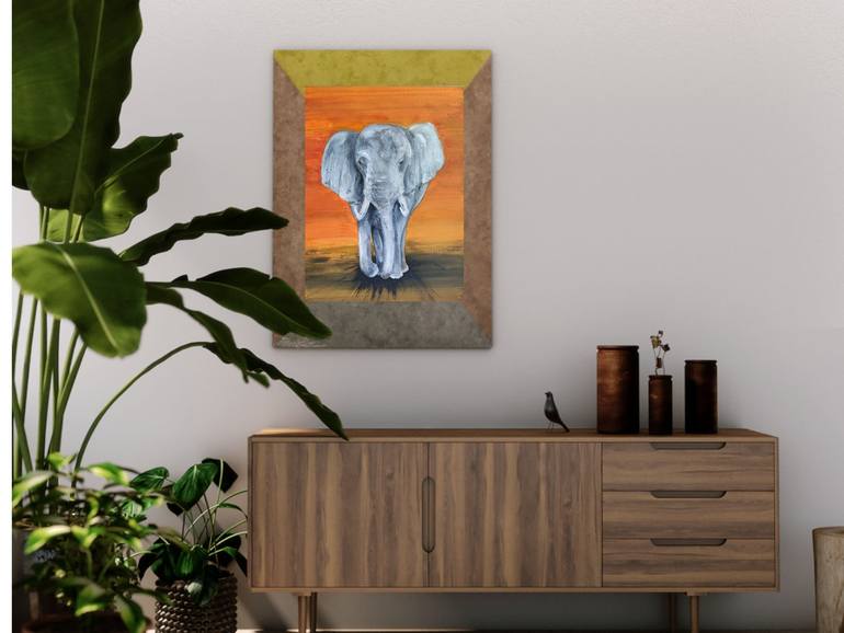 Original Contemporary Animal Painting by Stasy Vo